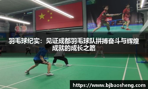 羽毛球纪实：见证成都羽毛球队拼搏奋斗与辉煌成就的成长之路
